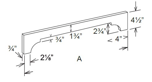 Crown Valance Decorative Accent