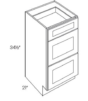 Vanity Drawer Base Cabinets