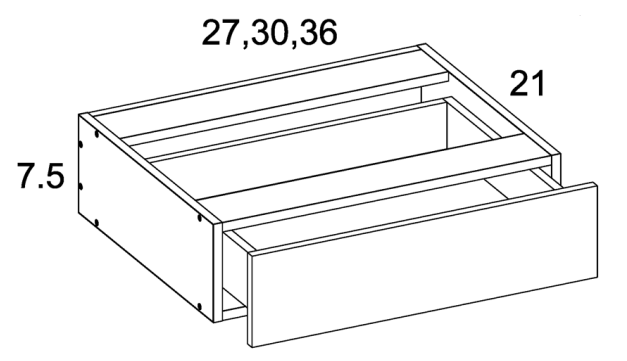 Vanity Knee Drawer