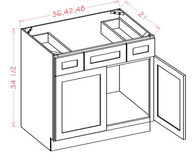 Vanity Combination Cabinets