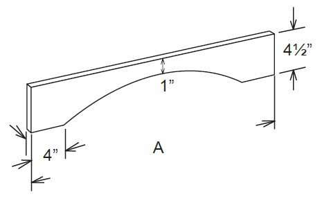 Shaker Valance Decorative Accent