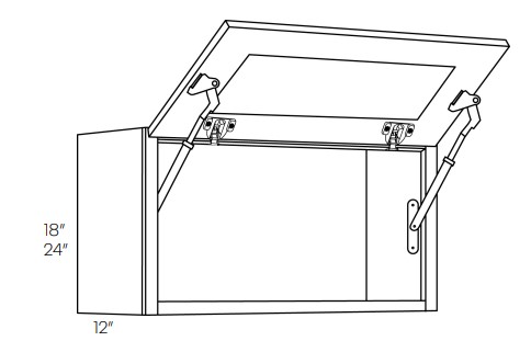 Horizontal Wall Cabinet