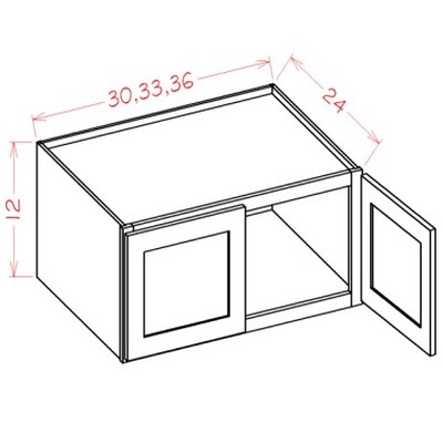 Wall Refrigerator Cabinets- 12