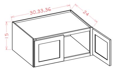Refrigerator Wall Cabinets - 15