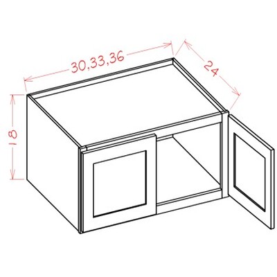 Wall Refrigerator Cabinets- 18