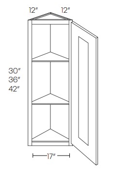 1 Door Wall End Cabinet