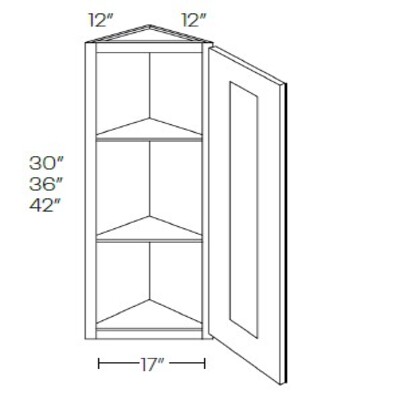 Single Door Wall End Cabinet