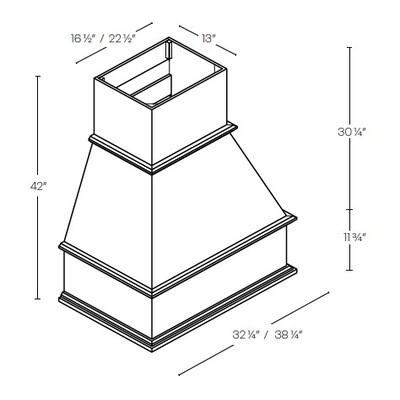 Traditional Wood Hood