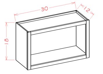Wall Open Cabinet
