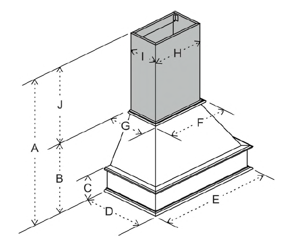 Wall Wood Range Hood Signature