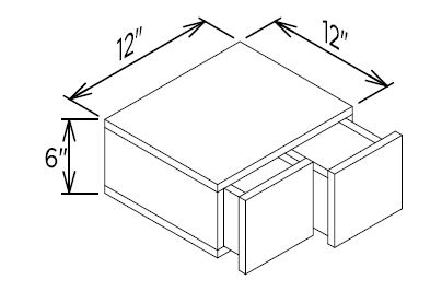 Wall Small 2 Drawers